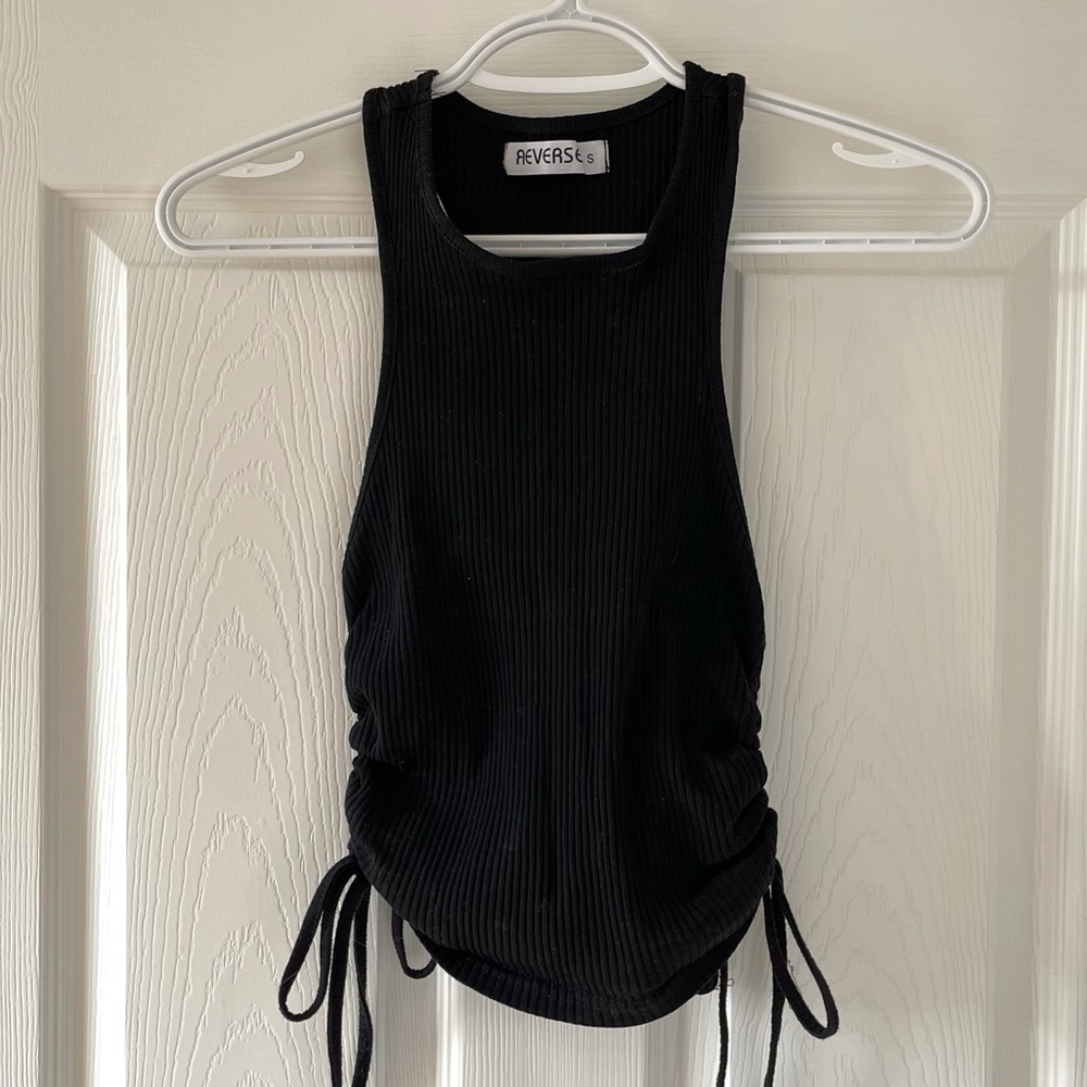 charcoal clothing tank